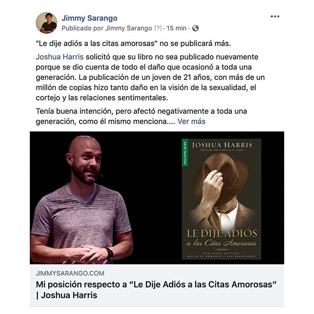 Le dije adis a las citas amorosas no se publica